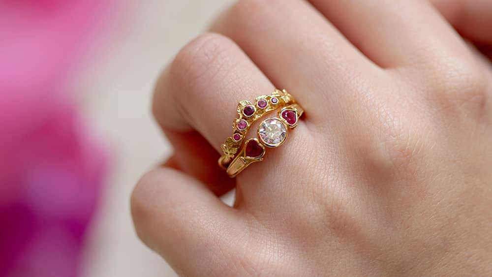 One of a kind unique rings.