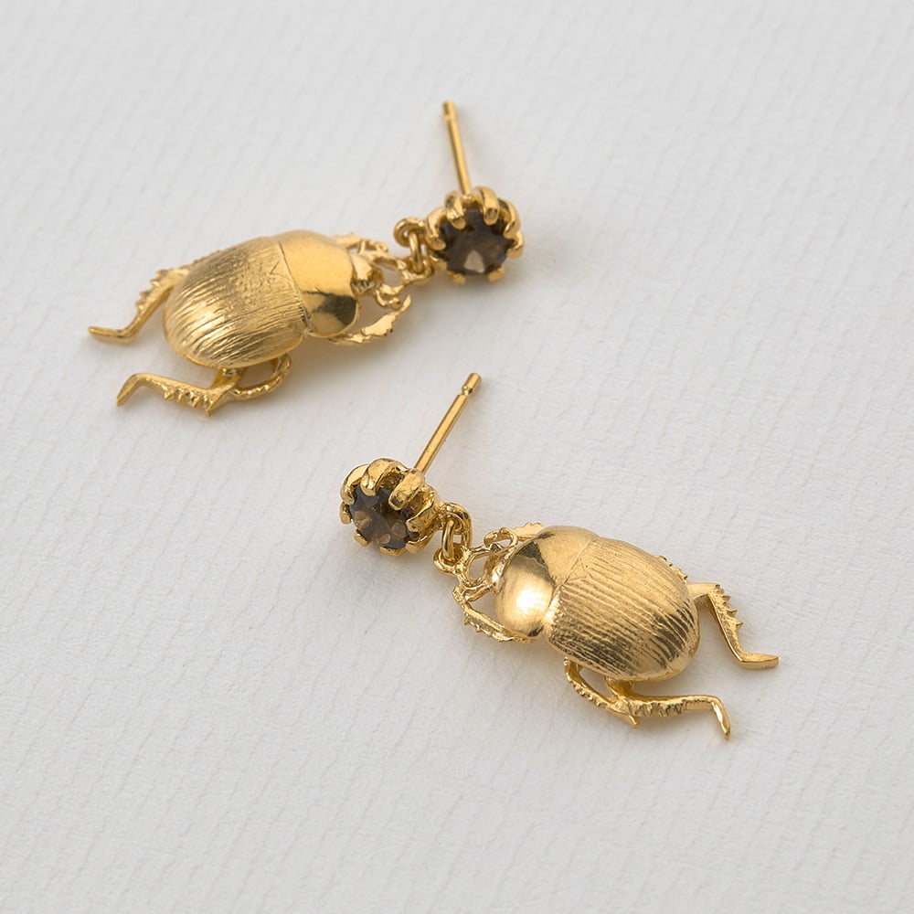 Goldbug Bee Stud Earrings