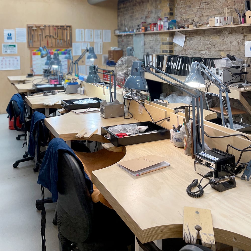 Alex Monroe Jewellery School experience workshop - designed and handmade in England