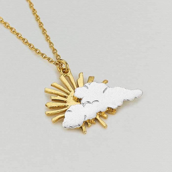 paper shot of Daisy Necklace by Alex Monroe Jewellery