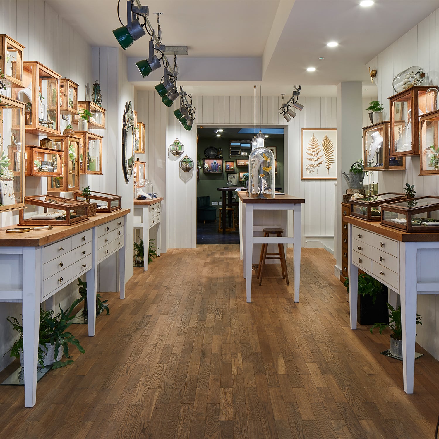 Interior of Alex Monroe's Covent Garden Floral Street Boutique