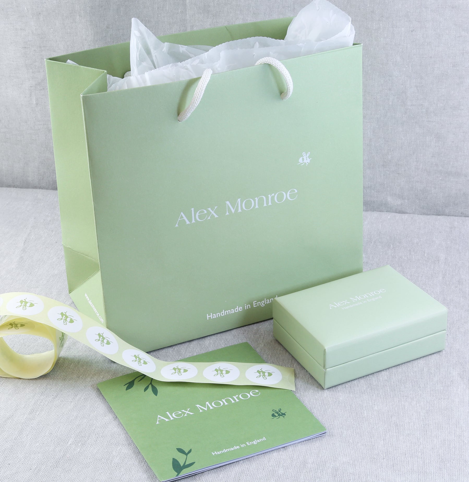 Alex Monroe Jewellery packaging
