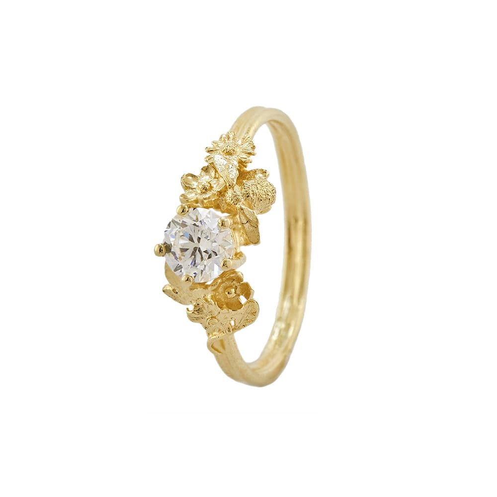 Beekeeper Half Carat Diamond Solitaire Ring