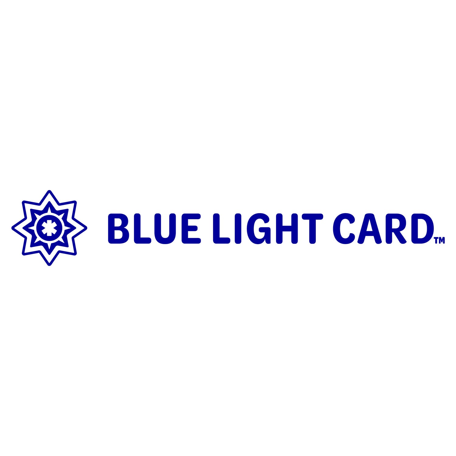 blue light card logo