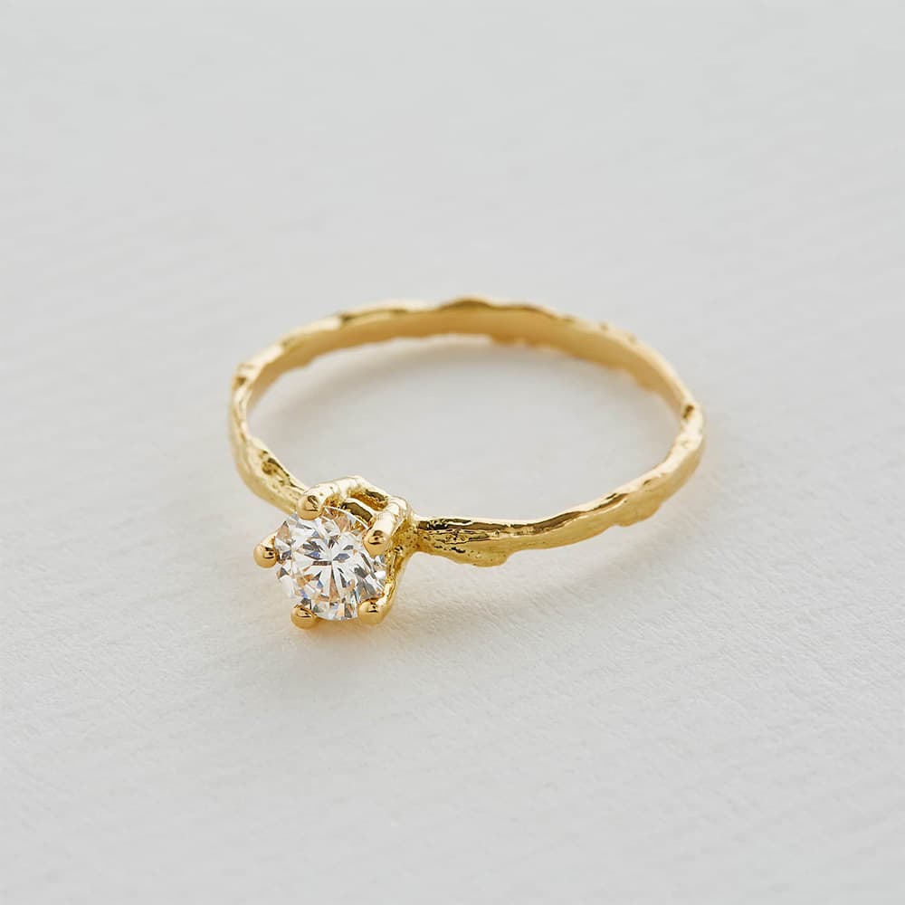 Diamond Eyebright Ring paper shot