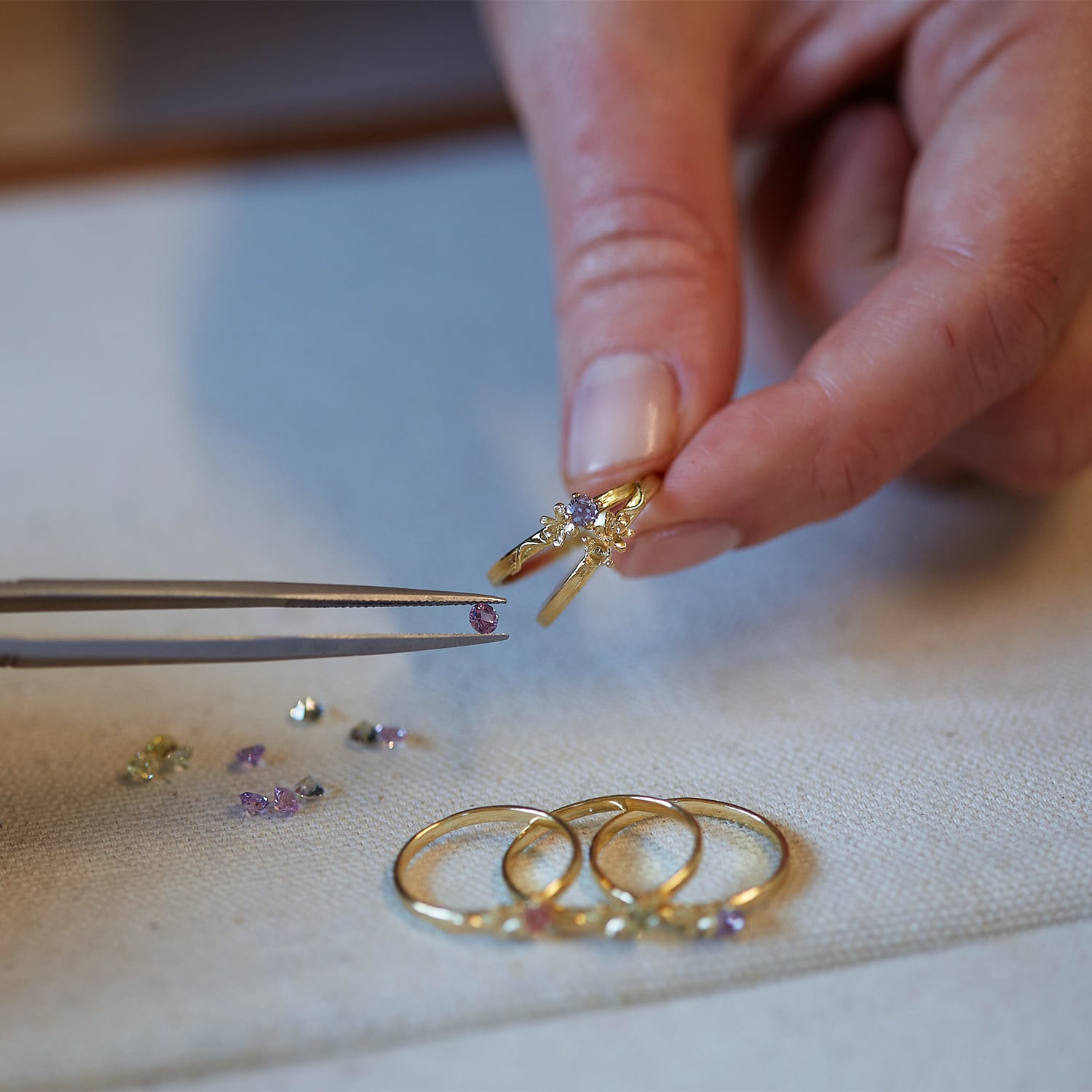 Bespoke Appointment One of a Kind sapphire rings